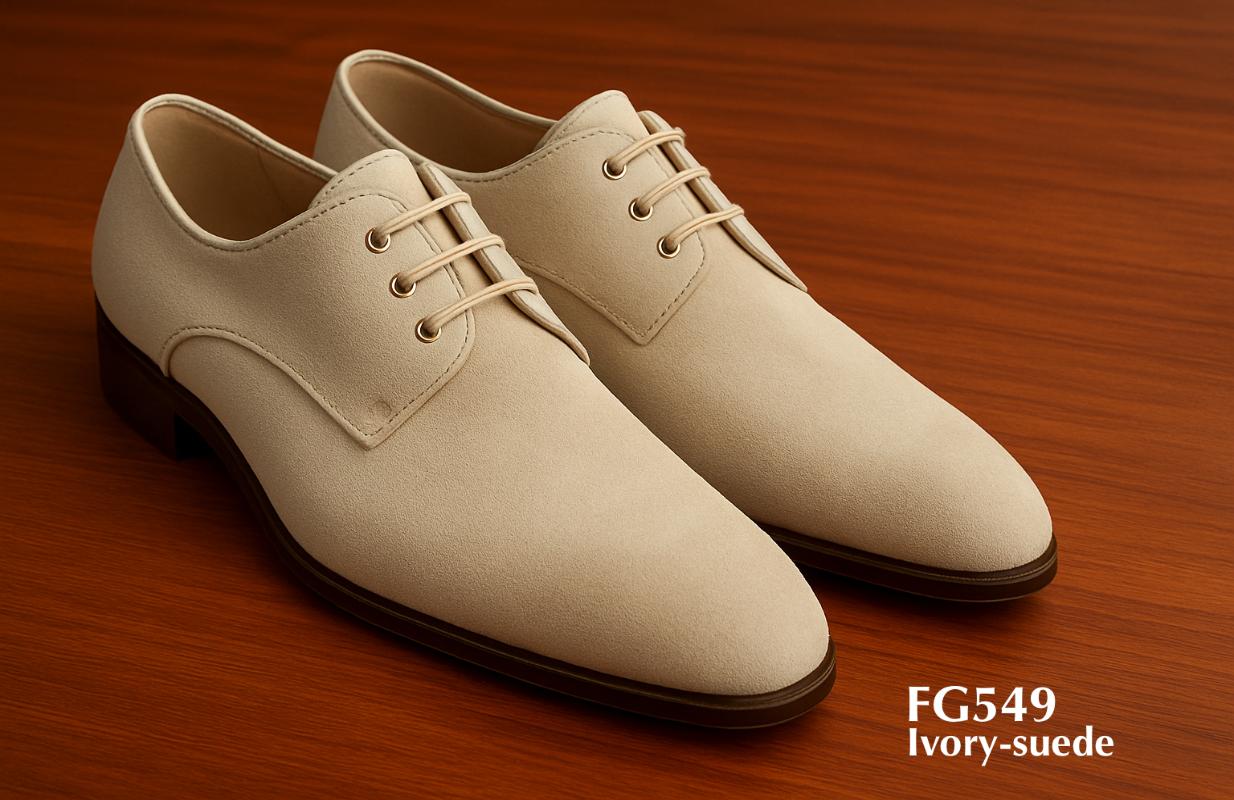 FG549-chaussure-derby-suède-ivoire