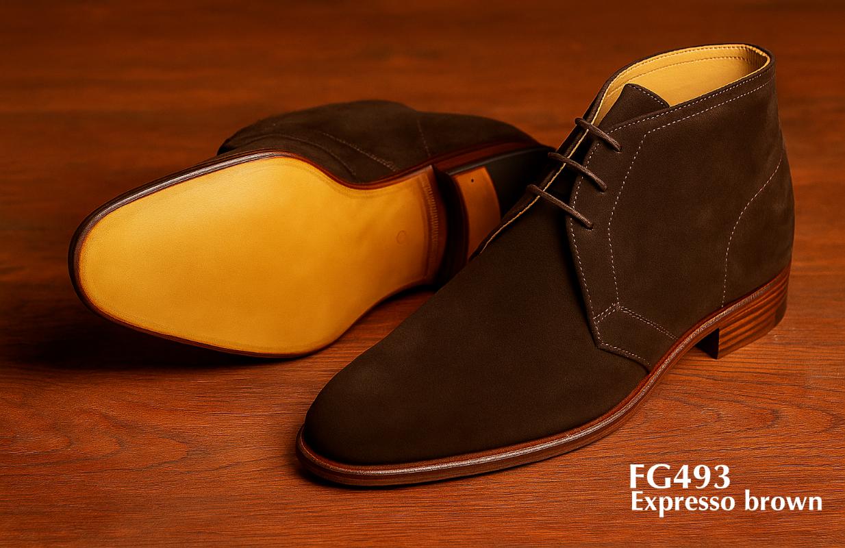 FG493 - Bottines Chukka - Marron foncé