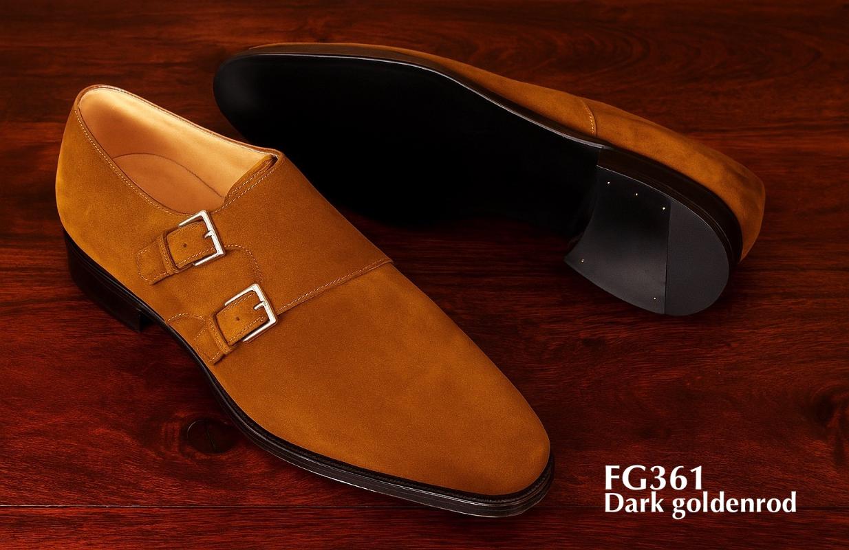 FG361-Chaussure-monkstrap-cuir-nubuck-goldenrod-foncé
