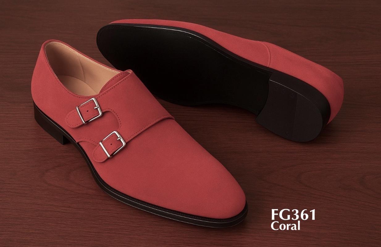 FG361-Chaussure-monkstrap-cuir-nubuck-coral