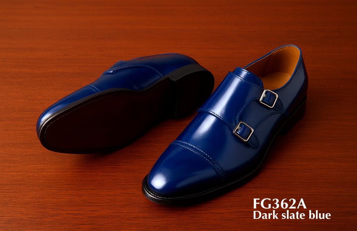 FG362-Chaussure-monkstrap-cuir-brillant-bleu-ardoise-foncé