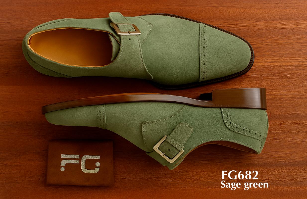 FG682-Chaussure-monk-en-cuir-vert-sauge