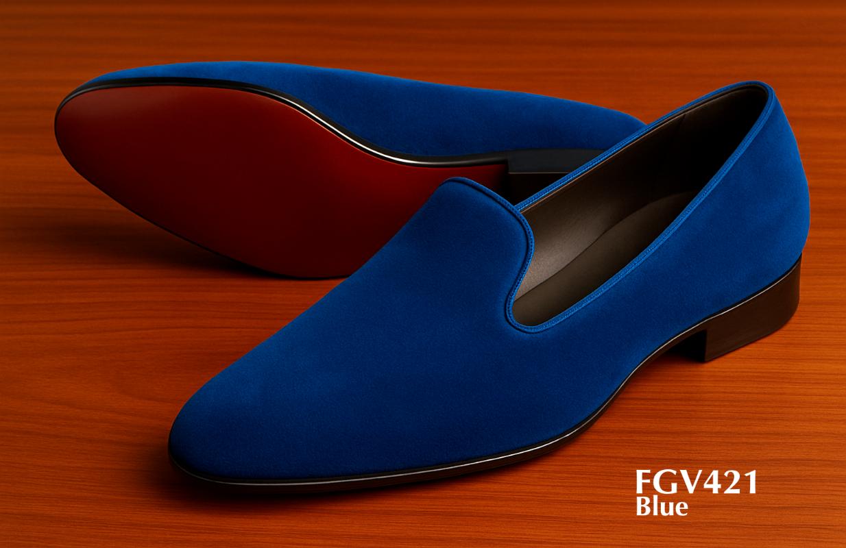 chaussons-velours-bleu