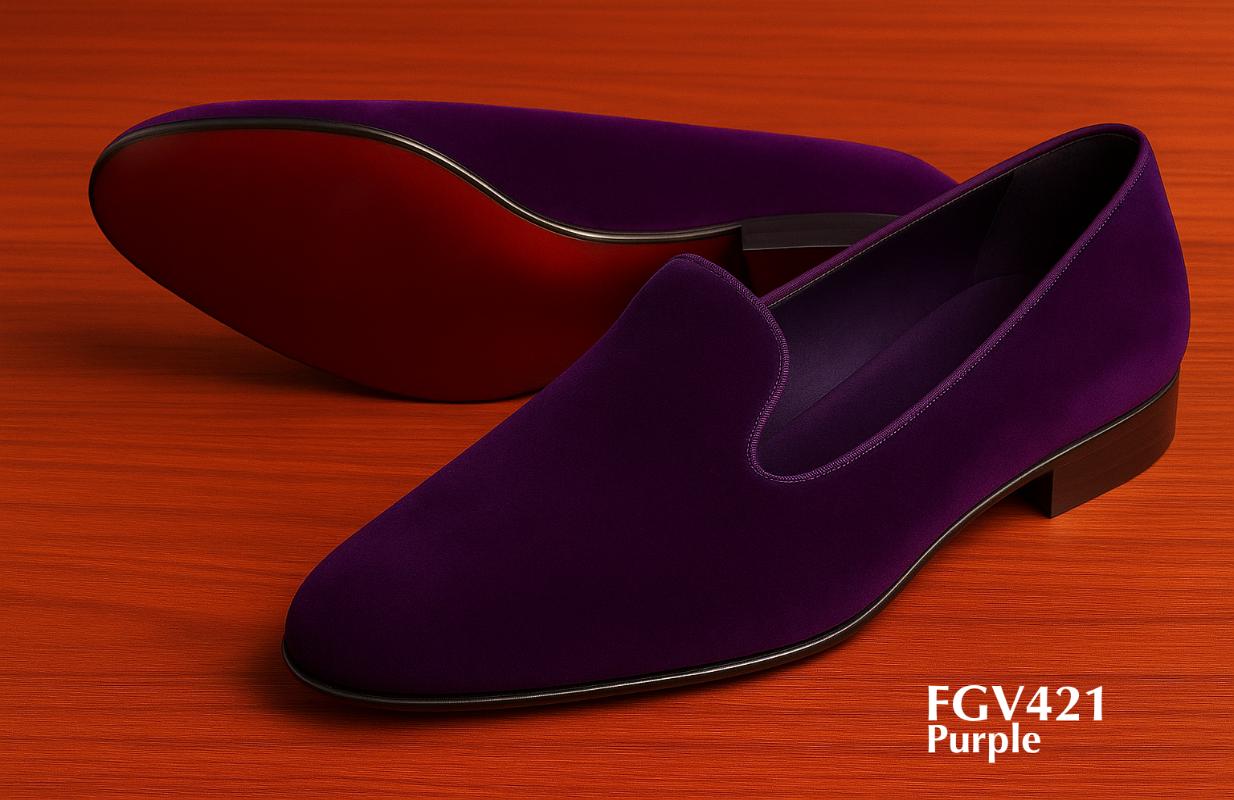 chaussons-velours-violet