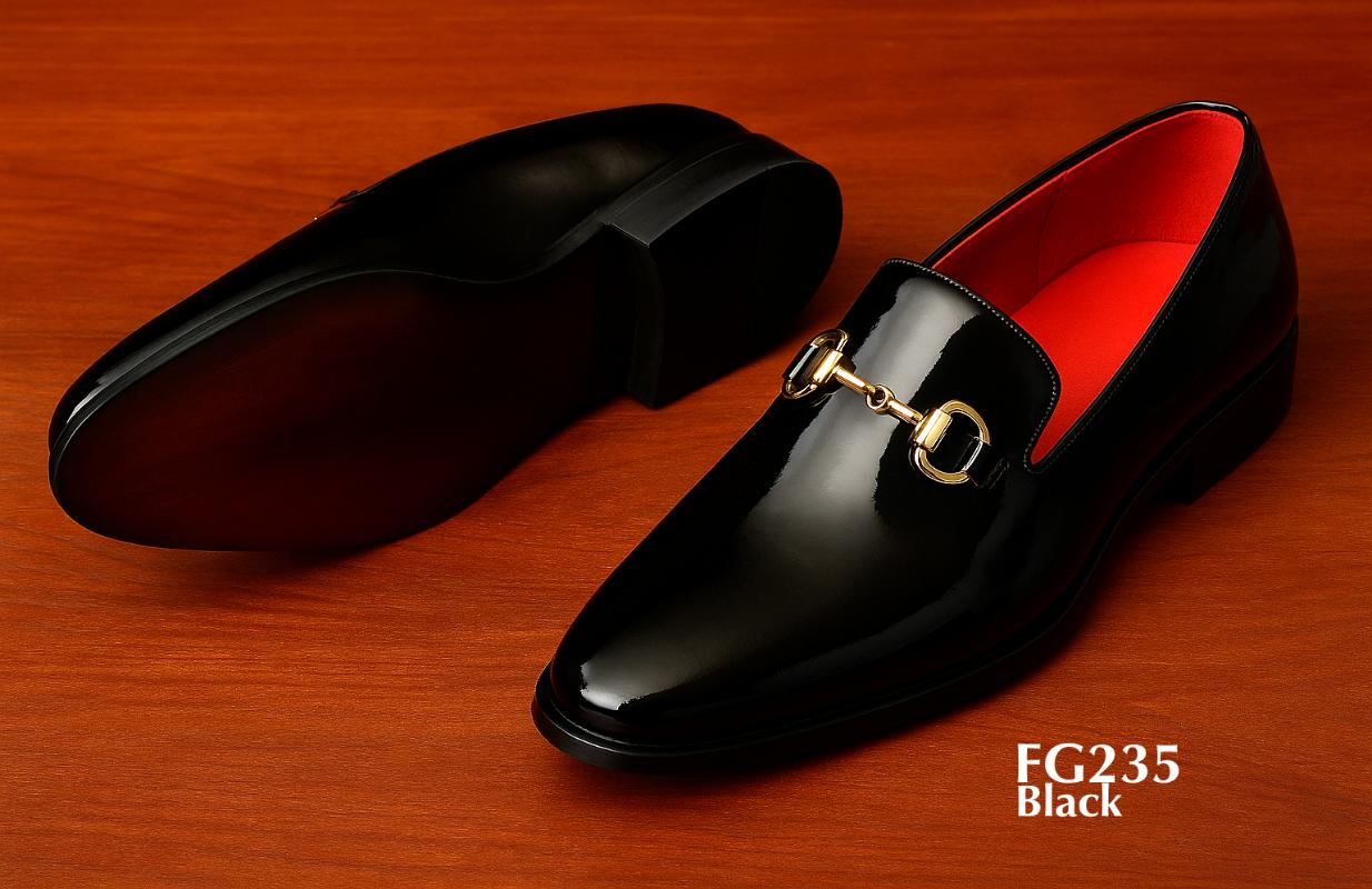 FG235-Mocassin-Horsebit-Noir