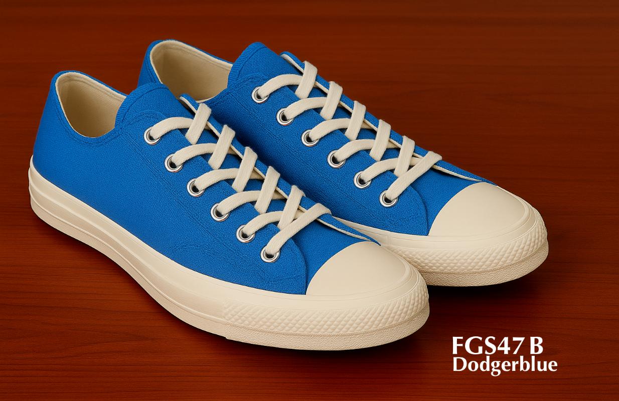 Baskets en toile FGS47B bleu Dodger