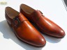 monk strap tan